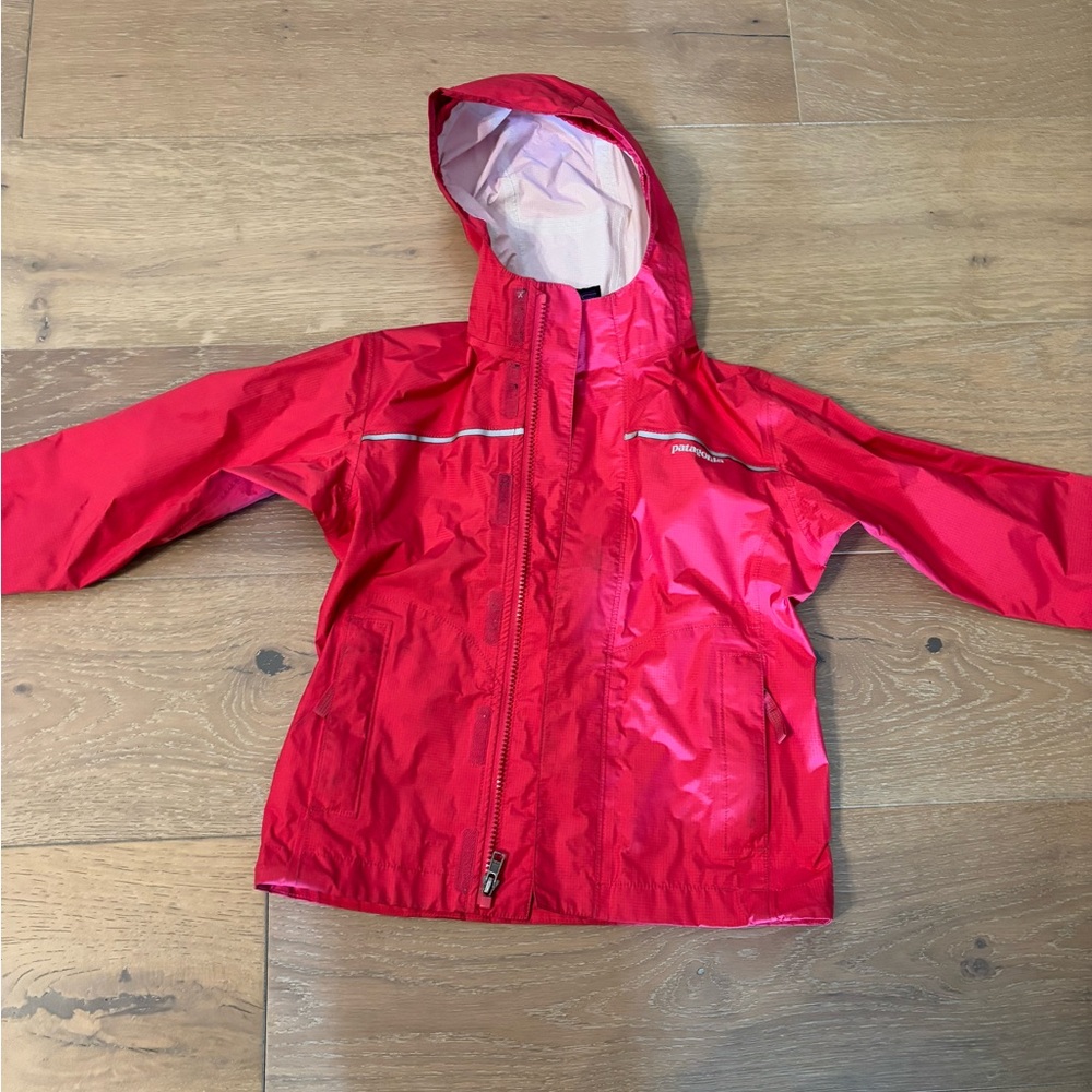 Patagonia girls H2NO rain jacket